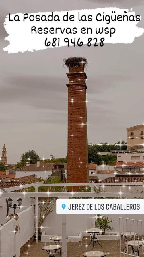 Hotel Rural La Posada De Las Cigueenas Jerez De Los Caballeros Dış mekan fotoğraf